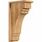 Ekena Millwork Pescadero Rough Sawn Corbel w/Backplate, Western Red Cedar, 8"W x 14"D x 26"H COR08X14X26PEC01RWR - alternate 1